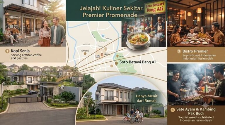 Pengalaman Kuliner di Sekitar Hunian Premier Promenade