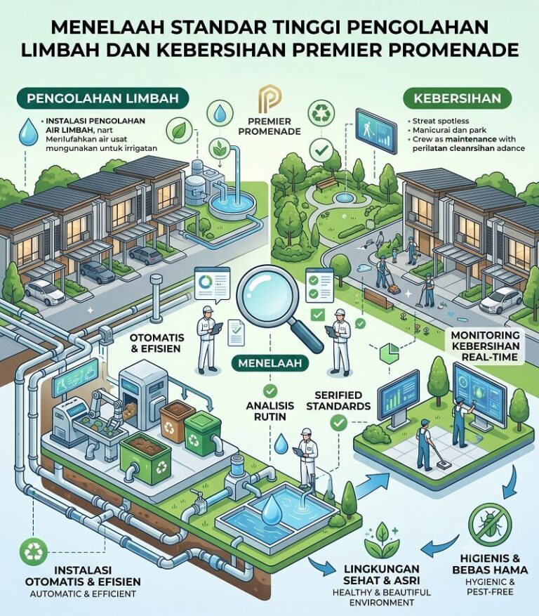 Menelaah Standar Tinggi Pengolahan Limbah dan Kebersihan Premier Promenade